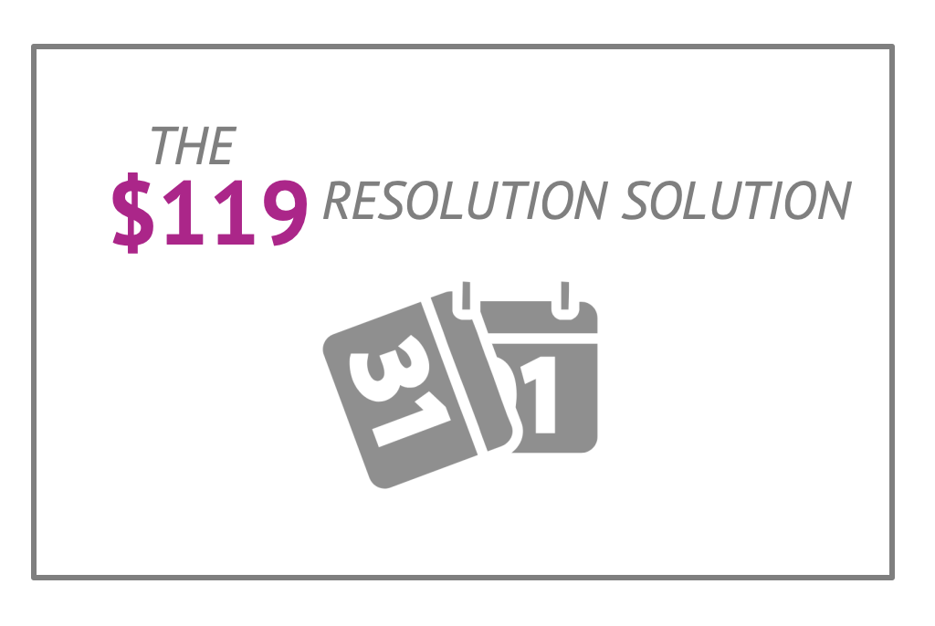 Resolution solution