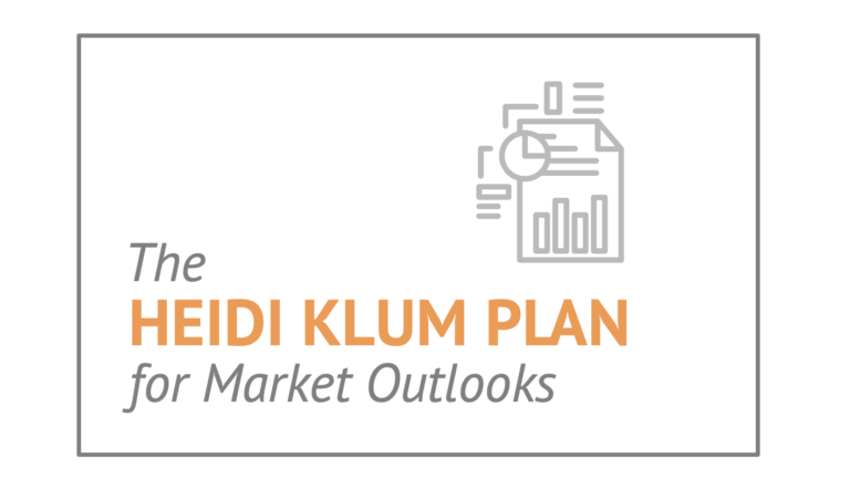 The Heidi Klum Plan for Market Outlooks